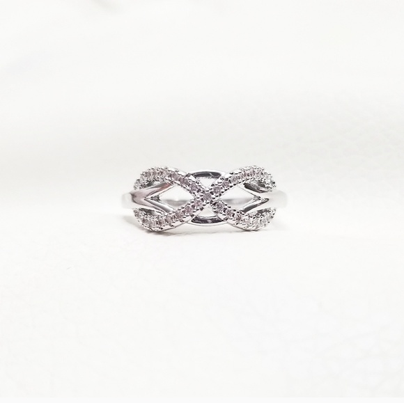 🔥LAST 1🔥18K WHITE GOLD PLATED SIMULATED DIAMOND - Picture 6 of 9